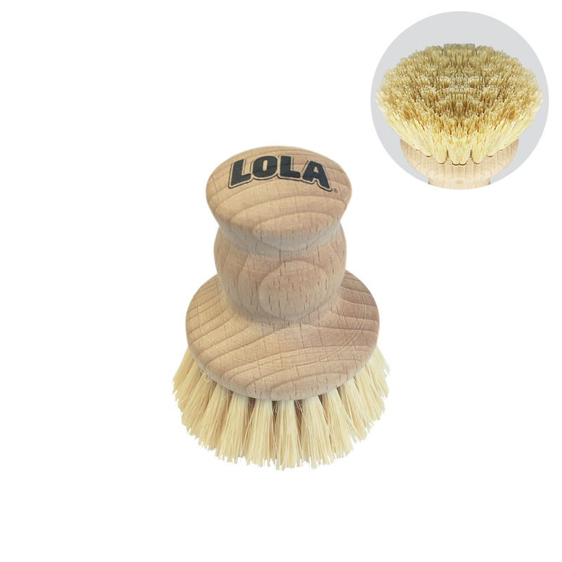 Tampico + Beech Wood Vegetable Brush — The Vintage Round Top