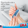 Hand & Nail Brush (3 Pack - Blue)