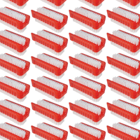 Hand & Nail Brush (Case Pack of 144 - Red)