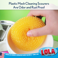 Scourers, dish cleaning, 379, LOLA