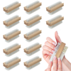 Hand & Nail Brush, Wood Block -12 Pack