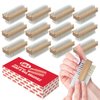 Hand & Nail Brush, Wood Block -12 Pack (Retail Shelf Package)