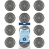Wire Mesh Scourer - 12 pack