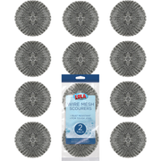 Wire Mesh Scourer - 12 pack