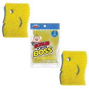 Scrub N' Wipe Boss - 3 Pack