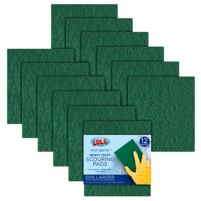 Pot Brite Jumbo Scouring Pad, 6