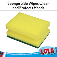 sponge, scrubber, 4 x 3 x 2, lola, 398