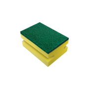 Pot Brite Scouring Sponge, 3.75" x 2.75" x 1.875" - 1 Count