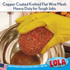 JUMBO SCOURERS, COPPER, Rust Resistant. Item# 4282, by LOLA