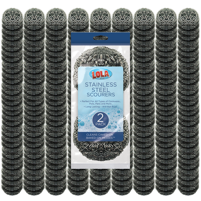 LOLA Products Scourers | Item# 430 | Stainless Steel