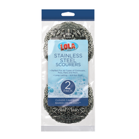 LOLA Products Scourers | Item# 430 | Stainless Steel
