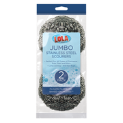 Jumbo Stainless Steel Scourer - 2 pack
