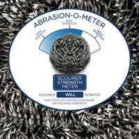 Jumbo Stainless Steel Scourer - 2 pack