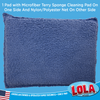 terry cloth and nylon sponge, item# 462 LOLA