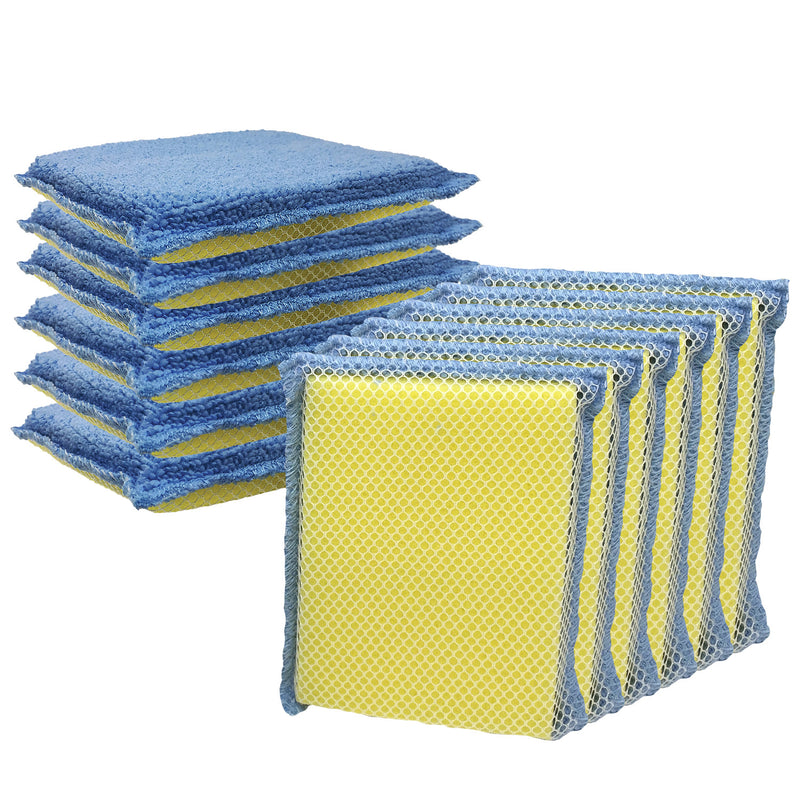 Mesh and Microfiber Sponge