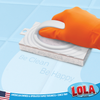 Scrub Sponge Pad with Grip Handle
