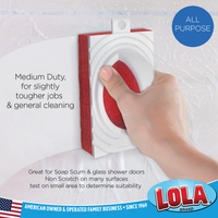 Lola Brand All Purpose Scrubber - Medium Duty, Item #501