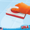Scrub Sponge Pad with Grip Handle