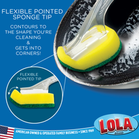 Lola's Soap Dispensing Dish Wand Refills, 2 Pack, Item# 5031, LOLA