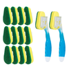 Soap Dispensing Dish Wand, with Changeable Sponge Head