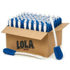 Bath & Toilet Bowl Scrubber, with Comfort Handle, Hang Hole, Non-Scratch and Removes Rings