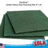 scouring pads by LOLA, Item # 510, 6 x 6