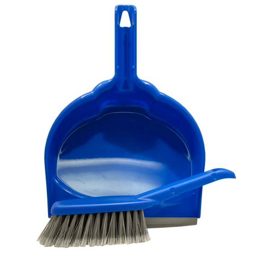 Dust Pan & Brush Set - Clip On, #511, By LOLA