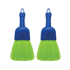 Whisk Broom Handheld, Durable Nylon Bristles, Indoor/Outdoor