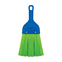 Whisk Broom Handheld, Durable Nylon Bristles, Indoor/Outdoor