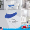 Iron Handled Scrubber - Countertop Scrub Brush - 72 Pack
