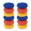 Jumbo Plastic Mesh Scourer - 12 Pack (Assorted Colors)