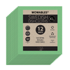 Wowables, Swedish Dish Cloths on a Roll, Reusable & Biodegradable Paper Towels, 12 Count Roll