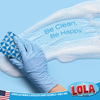 Microfiber Terry & Nylon Netting Sponge Pad - Gently Scrubs & Wipes Clean LOLA