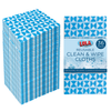 Microfiber Terry & Nylon Netting Sponge Pad - Gently Scrubs & Wipes Clean LOLA