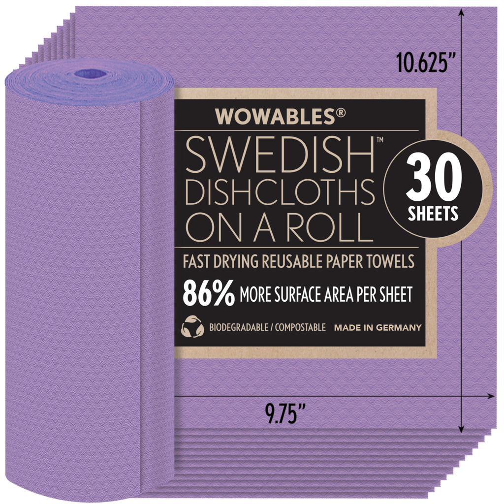 Swedish Dishcloths Reusable Compostable Alternative to Paper
