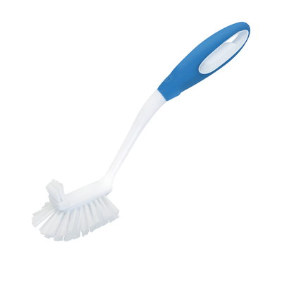 LOLA Pro Dish Scrub Brush W/ Food Scraper, Non-Slip Rubber Grip Handle - 1  Count, 1 - Harris Teeter