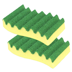 Cleaning Scrub Sponge by SCRUBIT - Kitchen Dish Sponges for Dishes, Pots  Pans & More - 24 Pack - Colors May Vary