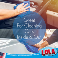 Jumbo Microfiber Cleaning Cloth, great for cleaning electronics, use damp, #572, LOLA