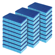 Natural Cellulose Scrub Sponges - 24 count (12 packs of 2) - SPECIAL VALUE