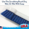 Great Value, Lola's Large Scrub Brush, #601