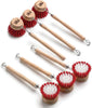 "The Original" Dishwashing & Vegetable Brush, Eco-Friendly Birch Wood