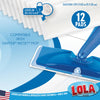 Swiffer® Wet Jet® Compatible Jet Mop Pad Refills by Lola, 12 Count