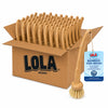 Eco Clean Bamboo Dish Brush - Multi Purpose Fibers are Recycled Bottles by LOLA