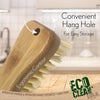 Scrub Brush with Ergonomic Bamboo Block is Sustainable and Durable Item #759, LOLA
