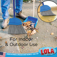 Angle Broom handle assembly instructions, Item #105 By LOLA