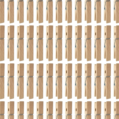 Wood Spring Clothespins - 300 count