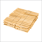 clothespins. wooden, Moisture resistant hard birchwood, #850, :OLA