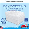 Swiffer Sweeper Compatible Dry Sweeping Cloth Refills, embossed cloths, 192 Count, #9001