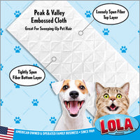 Lola Brand Dry Sweeping Cloths | Swiffer Compatible |Item# 9008