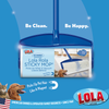 Lola Rola Sticky Mop™, with a 4 piece handle, #902